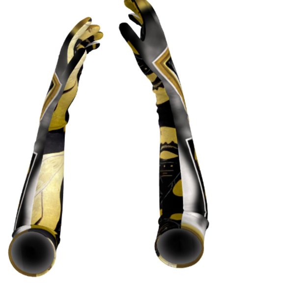 Golden Verona  Opera Gloves OS - Picture 2 of 11